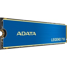 Adata Legend 710 512GB OKUMA:2400 YAZMA:1800 Mb/s Pcıe GEN3X4 M.2 Nvme SSD