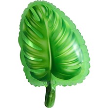 Rönesans Parti Tropikal Yaprak Folyo Balon 55X40 cm