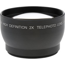 Perfect Slr Için 52MM 2x Büyütme Fotoğraf Dönüştürücü Lensi (Yurt Dışından)