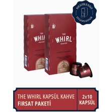 The Whirl Espresso Medium Kapsül Kahve Fırsat Paketi 10 Adet x 2 Paket