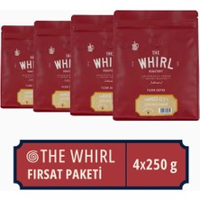 The Whirl Filtre Tanned 423°F Çekilmiş Kahve 4 x 250 gr