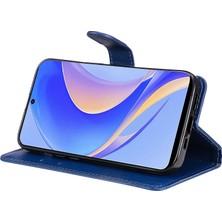 Xshine Huawei Nova Y90 4g Için Kt Deri Serisi-2 Telefon Kılıfı / Keyifli 50 Pro 4g, Iyi Korumalı Pu Deri Flip Cüzdan Kapağı Düz ​​renk Manyetik Kapatma Stand Telefon Kabuğu Kayış (Yurt Dışından)