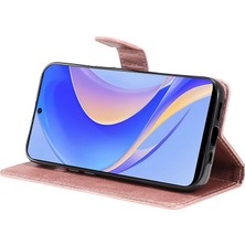 Xshine Huawei Nova Y90 4g Için Kt Deri Serisi-2 Telefon Kılıfı / Keyifli 50 Pro 4g, Iyi Korumalı Pu Deri Flip Cüzdan Kapağı Düz ​​renk Manyetik Kapatma Stand Telefon Kabuğu Kayış (Yurt Dışından)