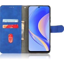 Xshine Huawei Nova Y90 4g Cilt Dokunuşu His Pu Deri Cüzdan Kılıfı Katlanabilir Standı Anti-Damla Telefon Kapağı (Yurt Dışından)