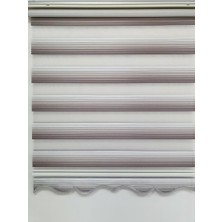 Bbb Geniş Pliseli Renk Geçişli Zebra Stor Perde Mz290