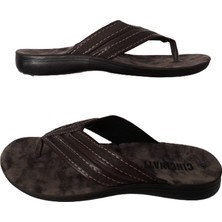 Akınalbella Parmak Arası Erkek  Ortopedik Kaymaz Taban Terlik