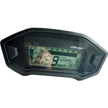 Blesiya Motorcycle Universal LCD Dijital Takometre Göstergesi 150MM (Yurt Dışından)