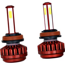 Blesiya Çift 12-24 V LED Far Ampuller 980 W 147000LM 360 ° Işın Dönüşüm Kiti H11 (Yurt Dışından)