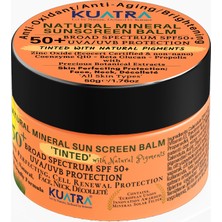 Kuatra SPF 50+ Doğal-Mineral Güneş Koruyucu Renkli Balm 50ml