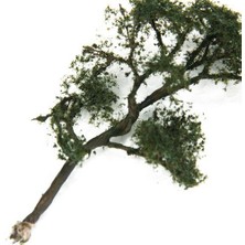 Bunblic 2 Adet Çam Ağaçları ve Sycamore Derin Yeşil 00 Ölçekli Takım Tren Track Düzeni (Yurt Dışından)