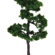 Bunblic 2 Adet Çam Ağaçları ve Sycamore Derin Yeşil 00 Ölçekli Takım Tren Track Düzeni (Yurt Dışından)
