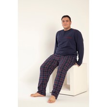 Confeo Erkek Battal Süprem Patlı Uzun Kol Pijama