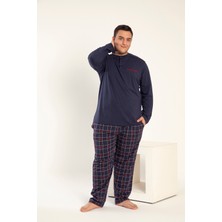 Confeo Erkek Battal Süprem Patlı Uzun Kol Pijama