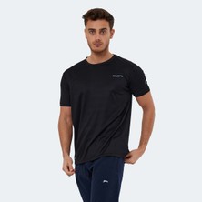 Slazenger OMAR KTN Erkek Tişört Siyah