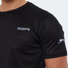 Slazenger OMAR KTN Erkek Tişört Siyah