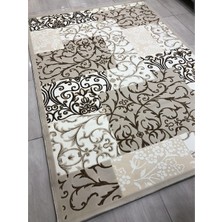 Flora Halı Elit 0129 A Bej 165X230 Krem Kahve 4 M2 Halı !