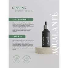 Aqualante Ginseng ve Peptit 30ML Anti-Aging  Intense Bakim Serumu