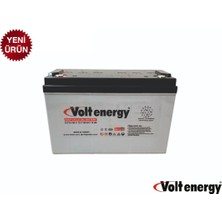 Volt 12V 100 Amper Jel Akü Deep Cycle Nanocarbon(Üretim Yılı:2024)