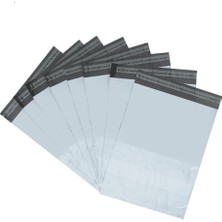 Doku Piyasa Gri Cepli Kargo Poşeti  30X37+5 100 Adet.