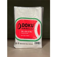 Doku 30 x 50 cm Naylon Torba 1kg