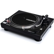 Reloop RP-2000 MK2 | Profesyonel Direct-Drive DJ Pikap / Turntable, Ortofon OM Black Pikap İğnesi ve Headshell ile Birlikte