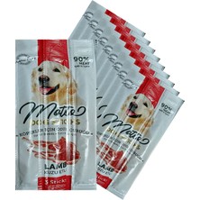 Motto Dog Lamb Sticks Kuzu Etli Küçün Irk Köpek Ödül çubukları 10 Adet 3 Lü