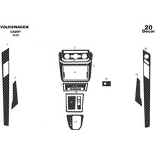 meriç cockpit design Meriç® Volkswagen Caddy Ön Torpido Kaplama Maun 20 Parça 2015-›
