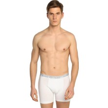 Seher Yıldızı 12'li Paket Düz Renk Penye Likralı Erkek Boxer