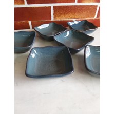 Keramika 11 cm Dijital Asel Çerezlik 6'lı