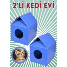 Han Plus 2'li Plastik Kedi Evi, Sokak Hayvanları Için Kedi Evi