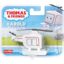 Fisher-Price HFX89 Thomas ve Arkadaşları Küçük Tekli Trenler (Sür Bırak) Harold HMC24