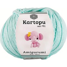 Kartopu Amigurumi Su Yeşil El Örgü Ipliği K507