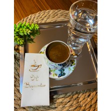 Kidspartim Gold Yaldızlı Beyaz Iyi Bayramlar Peçete 6X12 cm