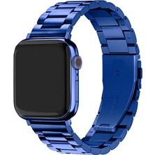 Nezih Case Watch Seri 5/6/7/8/9/se 38/40/41mm Seri 10 42 / Seri 11 42mm Uyumlu Paslanmaz Çelik Ayarlanır Pim Metal Kordon