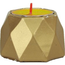 Evene Mumluk Şamdan Tealight Mum Uyumlu Poly Küçük 1 Model