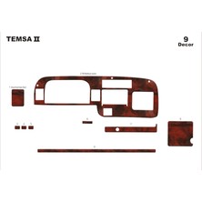 meriç cockpit design Meriç® Mitsubishi Prestige Ön Torpido Kaplama 9 Parça 1999-2010
