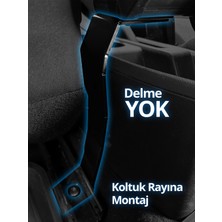 S-Dizayn Renault Symbol Kol Dayama Kolçak Çelik Ayaklı Abs Gri 2009-2013 A+Kalite