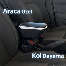 S-Dizayn Renault Clio 4 Kol Dayama Kolçak Geçmeli Abs Gri 2012-2019