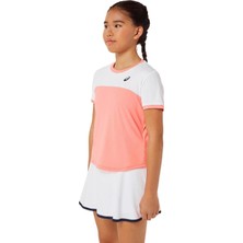 Asics Ss Top Kız Çocuk Pembe Tenis Tişört