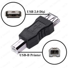 Keepro Dişi USB Erkek Yazıcı Çevirici Dişi USB Erkek Printer Çevirici Dişi USB Erkek USB B Çevirici