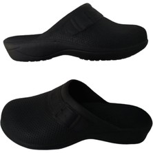 Gezer Unisex Siyah Banyo Balkon Plaj-Deniz -Havuz Günlük Terlik