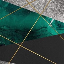 Pix Art Sanat Yeşil Gri Tonlar Pixart Sanat Elmas Mozaik Tablo Diamond Türkiye 53*53