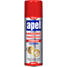 Apel TA100 Yapıştırıcı Temizleyici 200 ml 3'lü