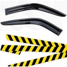 Caraks Peugeot 206 Mügen Cam Rüzgarlığı Tek Kapı Tüm Kasalar 2 Li