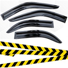 Caraks Clio 2 Hb Mügen Cam Rüzgarlığı 1999-2008 Arası 4 Lü Set