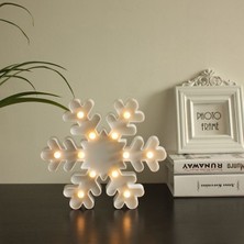 Evvel Elektronik Kartanesi Şeklinde LED Işıklı Dekoratif Masa ve Duvar Lambası