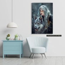 Woody City Kurt ve Ormanların Koruyucusu Cam Tablo