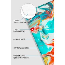 Artebella 15 cm Pres Kompozit Yuvarlak Tuval 6'lı Set