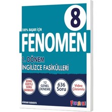 Gama Yayınları 2023 8. Sınıf LGS Ingilizce 1. Dönem Fenomen 12 Deneme