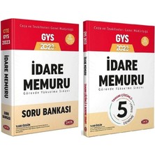 Data Yayınları 2023 GYS Ceza ve Tevkifevleri Idare Memuru Soru-5 Deneme 2'li Set Görevde Yükselme